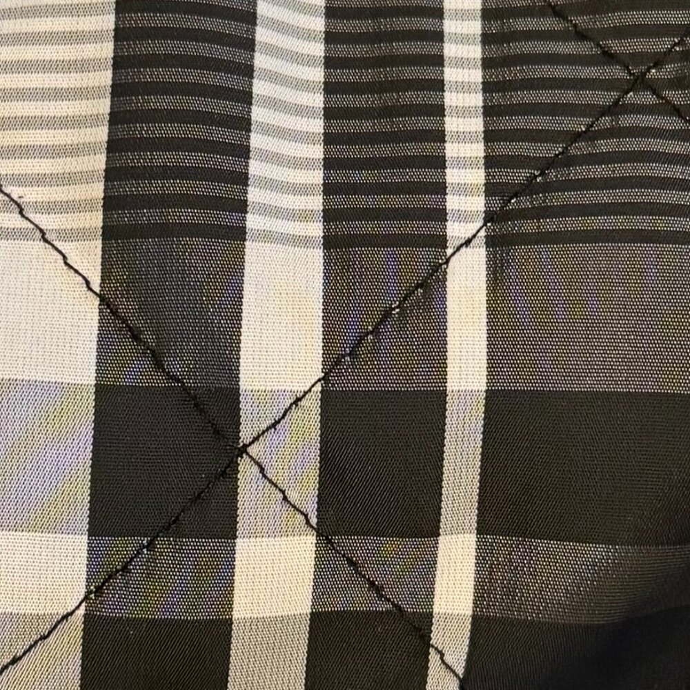Peck & Peck Jacket Sz M in blk/gray/silver - Picture 12 of 14